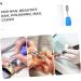 NUSITOU Nail Drill Bit Manicure Drill Bit Nail Gel Tungsten Nail Drill Cuticle Drill Bits for Nails Manicure Nail Bit Diamond Nail Flakes Fragments Grinding Head Nail Polish Tungsten Steel 4.9x0.5cm As Shown - Buy Online on GoSupps.com