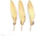 Sowder Natural Goose Feathers Clothing Accessories Pack of 50 - Gold - Buy Online on GoSupps.com