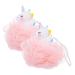 Hemoton 2 Pcs Bath Ball Sponge Loofah Body Scrub Shower Skin Scrubber Shower Scrubber Kids Bath Bathing Ball Bath Scrubber Shower Ball Foaming Ball Pe Child Bath Flower Cartoon