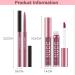 Nude Lipstick and Lip Liner Set - Long Lasting Waterproof Lip Stain - Highly Pigmented Makeup Kit for Daily & Holiday Gifts - Buy Online on GoSupps.com