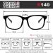 Big Lens Simple Plain Colourful Reading Glasses - 2 Pairs Black +4.00 Magnification - Buy Online on GoSupps.com