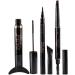 Eyeliner and Mascara Set - Eyeliner Eyebrow Pencil Eye Makeup Set | Eyeliner and Mascara Set Create Natural-Looking Professional Eye-Makeup Highly Pigmented Instantly Lengthen Eyelashes 02# - Buy Online on GoSupps.com