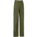Women's High Waist Corduroy Pants | Vintage Y2K Straight Leg Trousers | A-Green - Buy Online on GoSupps.com