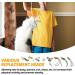 DONGKER 8pcs Cat Rod Replacement Feathers Interactive Cat Replacement Feathers With Bell for Cat Wand Toys Chasing Toys - Buy Online on GoSupps.com