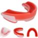 Verdant Touch Basketball & Soccer Mouthguard - Shock Protection for Adults - Red & White EVA Athletic Mouthguard - Buy Online on GoSupps.com