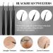 WOAMA Blackhead Remover Tool Kit - 9PCS Stainless Steel Extraction Tools for Acne, Blackhead, Whitehead - Includes Black Bag - Nose & Face Pimple Popper Set - Buy Online on GoSupps.com