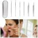 Blackhead Remover Set - 6 Pcs Comedone Squeezer & Acne Pimple Blemish Extractor Tools for Clear Skin - Buy Online on GoSupps.com