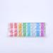 Monthly Pill Box Organizer - 2 Times a Day AM PM Medicine Box with 32 Compartments - Easy Open Design for Children, Elderly, and Arthritic Hands - Colorful - Buy Online on GoSupps.com