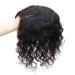 RemeeHi Curly Human Hairpiece - 30cm Dark Brown - Premium Quality Hair Extension for Natural Look - Buy Online on GoSupps.com