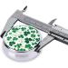 St. Patrick's Day Round Pill Box - 3 Compartment Portable Travel Organizer for Vitamins & Medicine - Buy Online on GoSupps.com