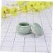 SOESFOUFU Ceramic Tea Jar with Lid Lotion Container Face Cream Jar Mini Jar Lip Balm Container Small Terrarium Cosmetic Containers with Lids Makeup Sealed Bottle Ceramics Food Jar Travel medium As Shown - Buy Online on GoSupps.com