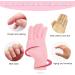 Ninnyi 2 Pairs Moisturizing Silicone Glove Socks Women Set Foot Spa Gel Pedicure Silicone Socks for Dry Cracked Feet Calluses Foot Care Pink Anti Slip Aloe Socks - Buy Online on GoSupps.com