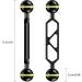 Seafrogs 6/15.2cm Double Ball Arm Aluminum Lightweight Arm - 2 Piece Set for Underwater Photography - Buy Online on GoSupps.com