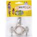 dobar Walky Dog Plus Saddle Mount for Dog Lead Accessories for Bicycle Lead Attachment for Spacers Stainless Steel - Buy Online on GoSupps.com