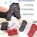 AGSTA Tourmaline Magnetic Slimming Health Socks - 6 Pairs | Unisex Self-Heating Hyperthermia Socks | Red - Buy Online on GoSupps.com