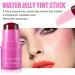 Milk Jelly Tint Milk Cooling Water Jelly Tint Makeup Lip Tint Jelly Blush Stick Sheer Lip & Cheek Stain Solid Moisturizer Stick Buildable Watercolor Finish (Purple) - Buy Online on GoSupps.com