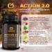 CHOQ Action 2.0 | Natural All-Day Energy | 90 Vegan Capsules with Rhodiola rosea for Enhanced Focus & Stamina - Buy Online on GoSupps.com
