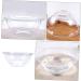 FRCOLOR 3 Pcs Lace Washbasin Spa Basin Wash Basin Transparent Bathroom Bowl Laundry Hand Wash Bucket Small Bowl Cosmetics Water Basin Bathing Basin Home Tools Fruit Bowl Pp Fashion 23x23cmx3pcs Transparentx3pcs - Buy Online on GoSupps.com