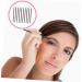 Angoily 20 Pcs Nose Shadow Brush Mix Miss Wooden Handle Brush 13x0.8cmx2pcs Blackx2pcs - Buy Online on GoSupps.com