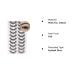 Losha DD Curl Russian Strip Lashes 10 Pairs Pack | Fluffy False Eyelashes | D02 Russian Strip Lashes-DD Curl - Buy Online on GoSupps.com