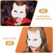Buy Ifundom 8-Piece DIY Empty Fuchskatzen Masks - Pure White Graffiti Masks for Cosplay & Hand Painting - Buy Online on GoSupps.com