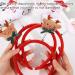 xbiez Eye Catching LED Headbands for Christmas Be the Life of the Celebration (One Size Springy Santa Hat & Christmas Tree Designs) Santa Claus - Buy Online on GoSupps.com