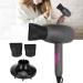 Hair Dryer Professional Salon Hair Dryer Strong Power Blow Dryer Hair Dryers Handheld for Home and Travel High Speed Hair Dryer(US110V) - Buy Online on GoSupps.com