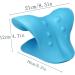 LUREASY Neck and Shoulder Relaxer - Cervical Traction Device for Pain Relief and Hump Correction - Neck Stretcher Massager Pillow (Blue) - Buy Online on GoSupps.com