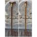 Wooden Cane Golden Sandalwood Faucet Crutches Older People Walking Sticks Sticks Gifts Ideal for Men or Women with Active Outdoor Lifesty Handmade Smooth Sailing - Buy Online on GoSupps.com