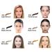 Henna Eyebrow Gel Set - Waterproof Brow Tint Makeup with 6 Colors - Dark Brown Shade - Cosmetic Dye Cream for Enhanced Eye Brows - Buy Online on GoSupps.com