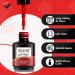 ROSALIND Black Red Gel Nail Polish Set | 15ML Soak Off Spring Summer Colors | 2PCS Black and Red Solid Colors for Women - Buy Online on GoSupps.com