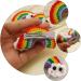 minkissy 2 Pairs Rainbow Barrettes Girl Rainbow Hair Clips Wool Felt Rainbow Charm Hair Pin Cartoon Hair Clips Rainbow Earring Ornaments Girls Hair Clips Hair Bow Yarn Child Decorate Wild - Buy Online on GoSupps.com