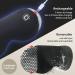 Ewarmer Cordless Heated Eye Mask | Real Silk | USB Rechargeable | Graphene Heating | Improve Sleep | High Temp | Sound Reminder - Buy Online on GoSupps.com