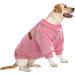 Shop Huisalisiji 5XL Dog Sweater - Lightweight & Warm Hoodie for Large Dogs (Pink) | Perfect for Cozy Days! - Buy Online on GoSupps.com