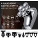 6 in 1 Multifunction Rechargeable Electric Shaver for Men - Low Noise 6D Floating Heads Head Shaver - Premium Silver Edition with Box - Buy Online on GoSupps.com
