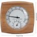 Jerliflyer 2-in-1 Sauna Thermometer & Hygrometer | Wood Sauna Accessories for Accurate Air Humidity Measurement - Buy Online on GoSupps.com
