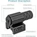 MOSANDON Compact Tactical Red/Green Beam Laser Sight for Rifles & Pistols - Picatinny Rail Mount - Buy Online on GoSupps.com