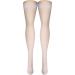 Truform Sheer Compression Stockings 15-20 mmHg for Women - Thigh High 20 Denier Ivory Large (3 Pairs) - International Shipping Available - Buy Online on GoSupps.com