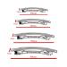 YYCRAFT 80 Pack French Barrette Hair Clips - 4 Sizes, Silver Tone - Perfect for Fun Crafts and Beading Projects - Buy Online on GoSupps.com