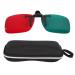 Yinhing Red And Green Glasses Sight Focusing Convergence Training Glasses Clip On Red Green Glasses for Children Adult Left Green Right Red Training Eyeglasses for Amblyopia