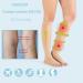 Buy VARCOH Compression Socks for Women & Men (M-4XL) - 20-30 mmHg Knee High Open Toe for Varicose Veins & Blood Circulation - Plus Size Beige - Buy Online on GoSupps.com