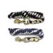 Leading knitting for horse - binding trick in different stylish designs leading leash binding pony donkey goat (1x blue + 1x black)