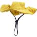 Folpus Outdoor Puppy Sun Hat | Breathable Summer Cap for Small Medium & Large Dogs - XL Yellow Pet Egg Hat - Buy Online on GoSupps.com