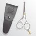German Steel Rounded-Tip Scissors - 4.2" Hammer Forged Stainless Steel Grooming Scissors for Beard Mustache Nose & Ear Hair Trim - Professional Quality - Silver - Buy Online on GoSupps.com