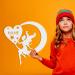 Personalized LED Moon Night Light - Elfe Fee Heart Star Decorative Leave Light for Children's Room | 13 Colors Available - Buy Online on GoSupps.com