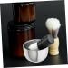 Frcolor 4-Piece Beard Shaving Set | Portable Metal Razor Bowl & Brush for Men | International Shipping Available - Buy Online on GoSupps.com