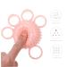 Frcolor Grip Trainer Ball - Finger Strengthening Tool for Stress Relief | Hand Joint Coach | TPR Grip Ring for All Ages - 12x12x7cm Pink - Buy Online on GoSupps.com