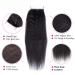 Blisshair Kinky Straight Hair Bundles with 4x4 Lace Closure - Virgin Brazilian Remy Real Hair Weave (10 & 10+8 Closure) - Natural Color - Buy Online on GoSupps.com
