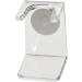 Buy Crystal Clear Plastic Shaving Brush Holder with Pure Badger Shaving Brush - International Shipping Available - Buy Online on GoSupps.com
