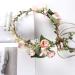 Beautiful Flower Wreath & Crown for Brides - Bohemian Floral Headband & Garland for Weddings - Buy Online on GoSupps.com
